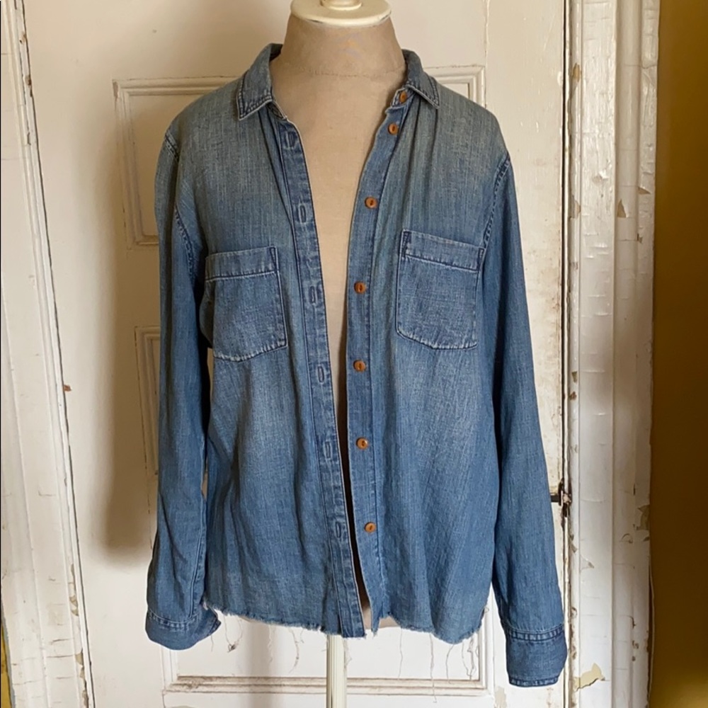 Madewell Jean Button Down
